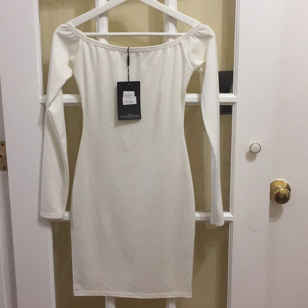 Off the shoulder dress